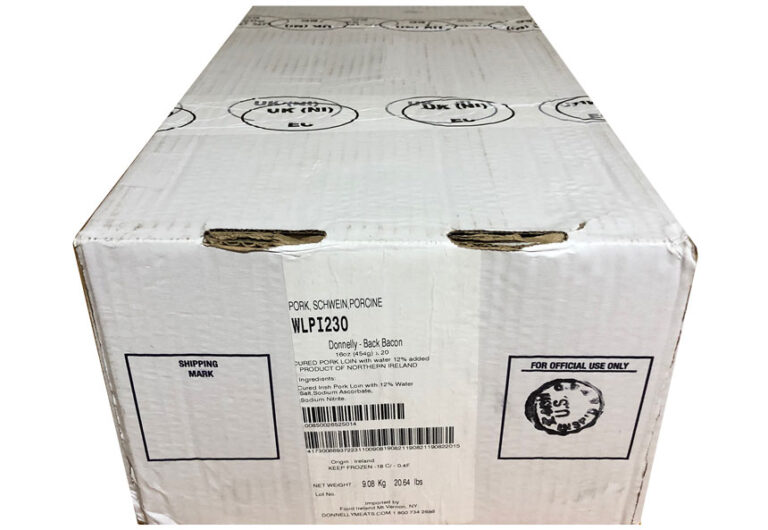 Traditional Cure Irish Back Bacon 454g (16oz) Donnelly Meats